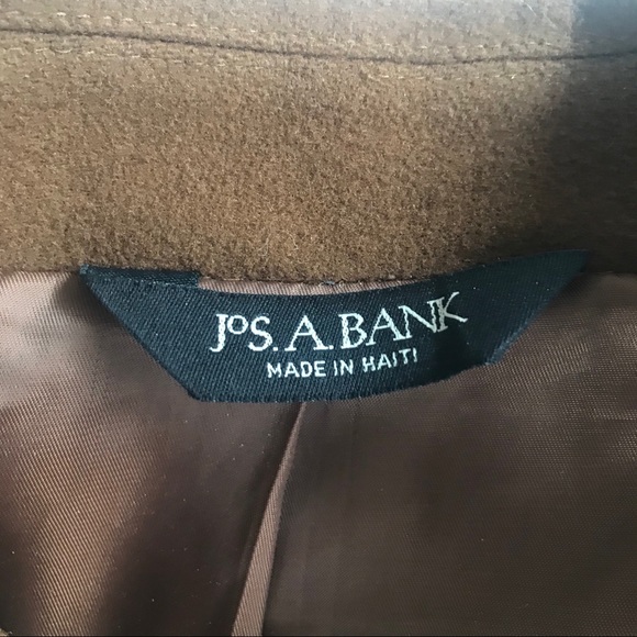 Jos. A. Bank 100% Wool Men’s Pea Coat, 50L - Picture 8 of 8